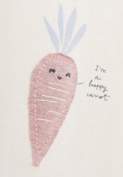 MANGO - T-shirt carrot - pink 