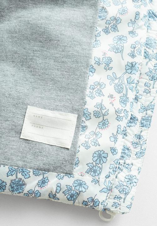 MANGO - Waistcoat Ali - blue & white