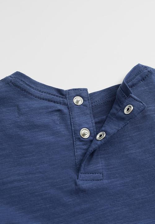 MANGO - T-shirt trip - navy