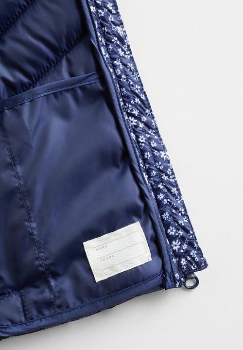 MANGO - Anorak Ali - navy & white