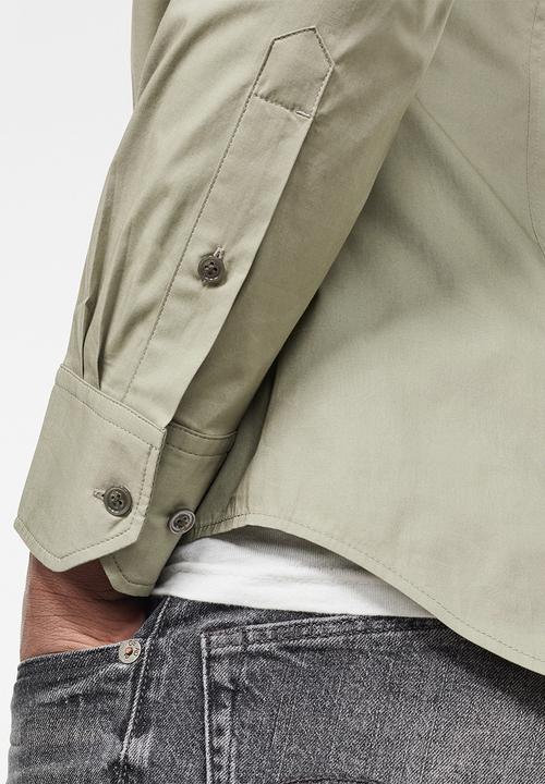 G-STAR - Dressed super slim fit shirt - stone