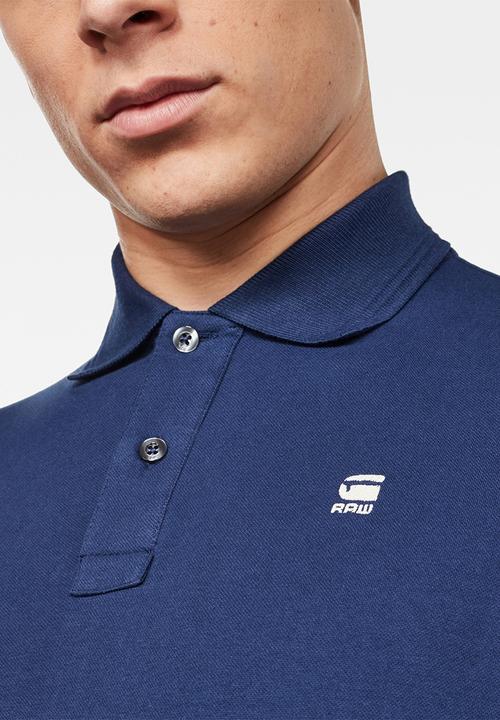 G-STAR - Lash polo long sleeve - blue