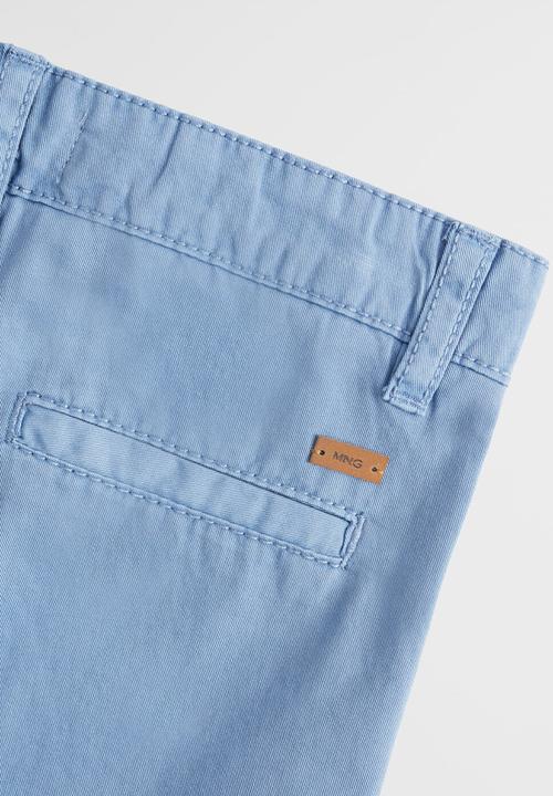MANGO - Bermuda shorts berchi6 - blue