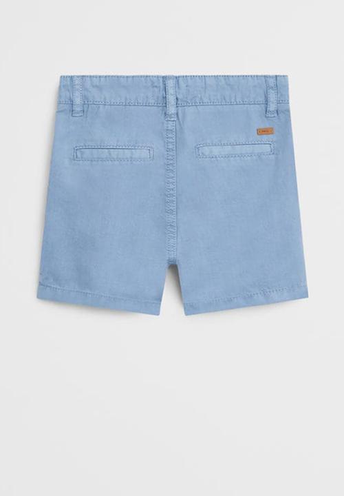 MANGO - Bermuda shorts berchi6 - blue