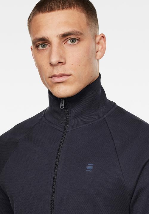 G-STAR - Jirgi zip r t long sleeve - navy 