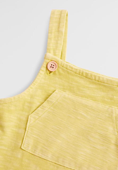 MANGO - Jumpsuit berto - yellow 