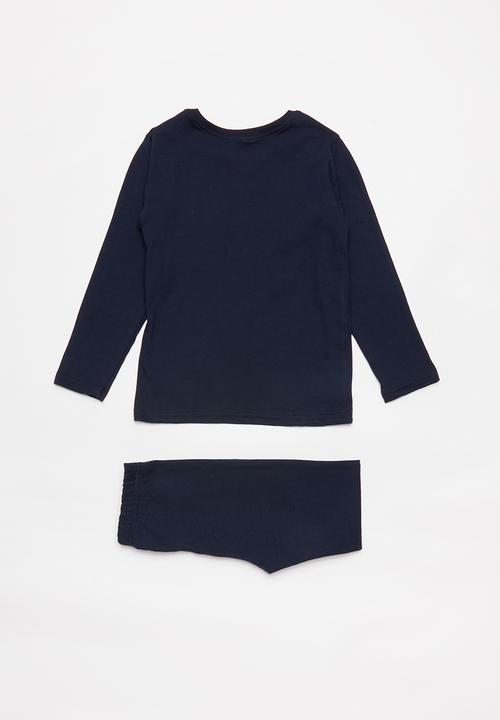 Pop Candy - Boys printed pj set - navy