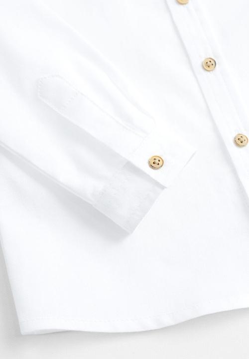 MANGO - Shirt oxford  - white