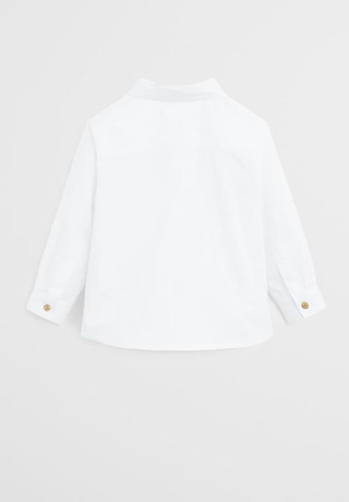 MANGO - Shirt oxford  - white