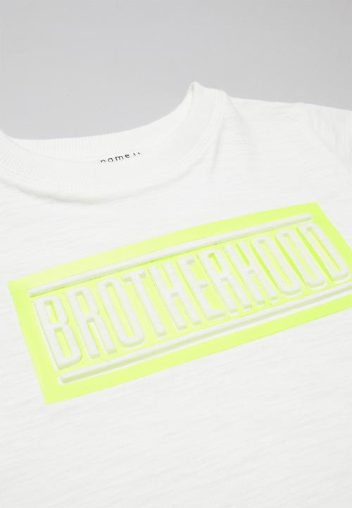 Name It - Ralle short sleeve top - white