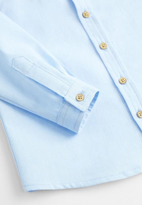 MANGO - Shirt oxford  - light blue