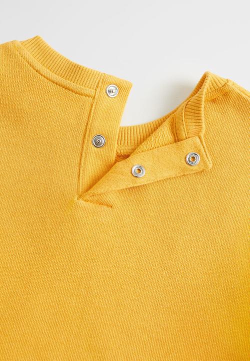 MANGO - Sweatshirt little  - mustard