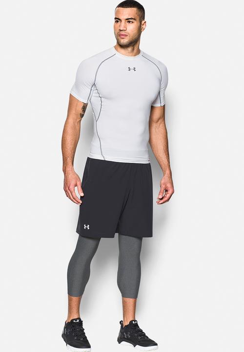 Under Armour - HeatGear® armour leggings 2,0 - carbon heather & black