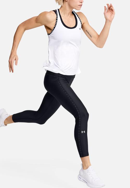 Under Armour - HeatGear® armour branded ankle crop - black
