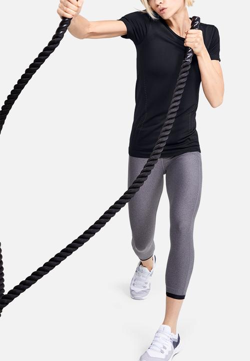 Under Armour - Seamless short sleeve top - black
