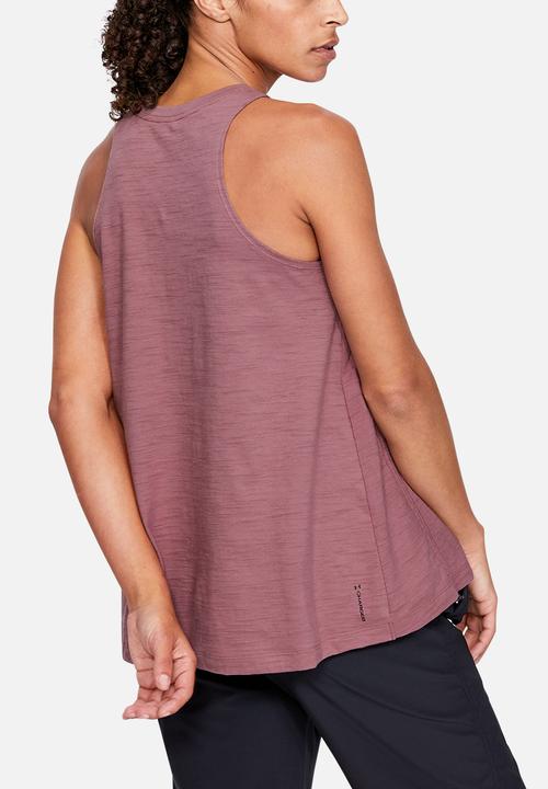 Under Armour - Charged cotton adjustable top - mauve