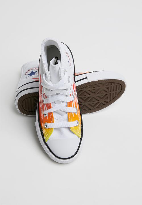 Converse - Chuck taylor all star archive flame - white