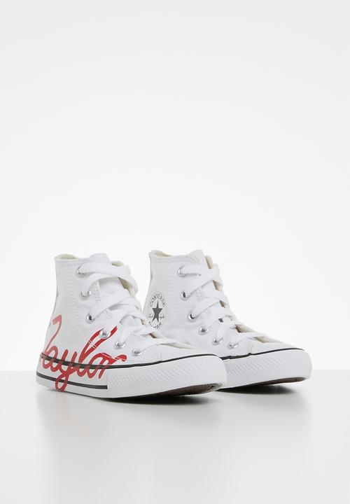 Converse - Chuck Taylor All Star hi - white/university red