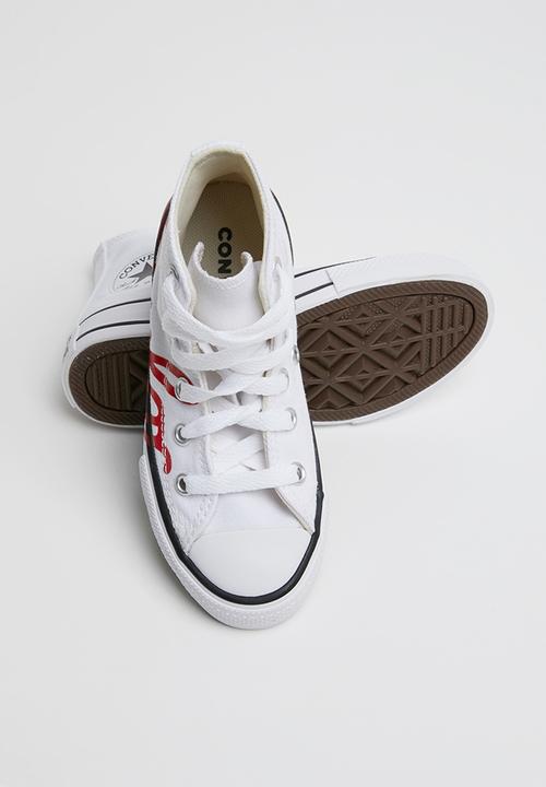 Converse - Chuck Taylor All Star hi - white/university red