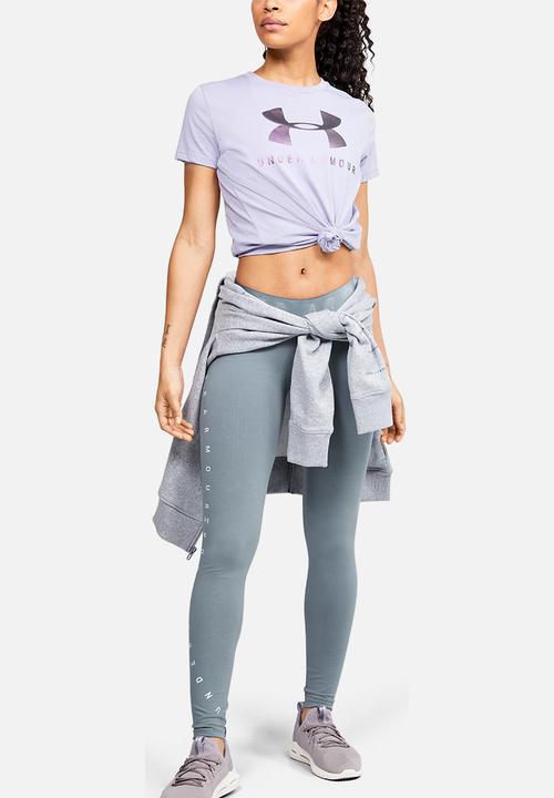 Under Armour - Favourite graphic legging - turquoise
