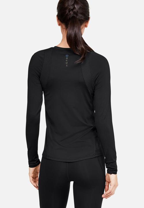 Under Armour - Rush long sleeve top - black