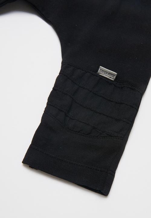 Sticky Fudge - Baby fashion trackpants - black