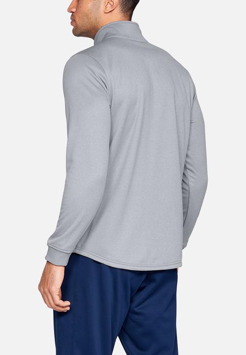 Under Armour - Armour fleece 1/2 zip - steel light heather &  black