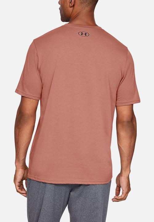 Under Armour - Sportstyle left chest short sleeve tee - cedar brown
