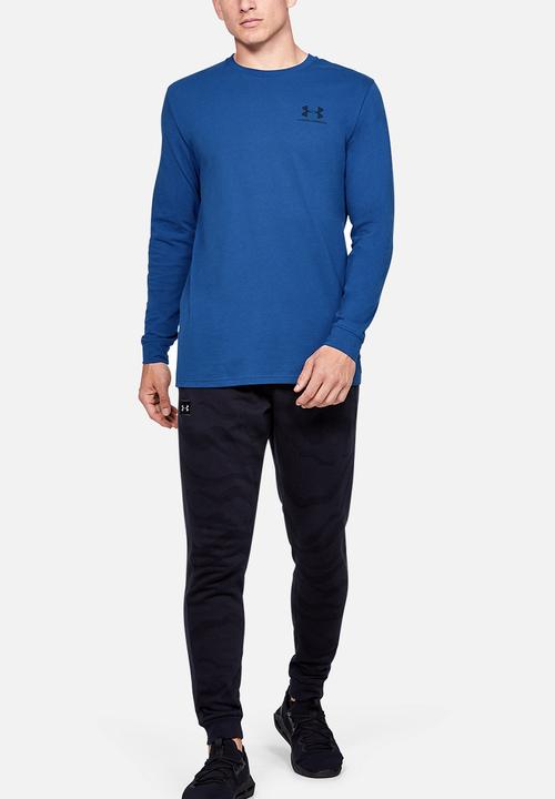 Under Armour - Sportstyle left chest tee - american blue/black