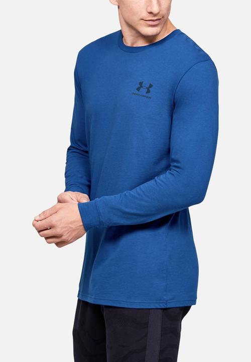Under Armour - Sportstyle left chest tee - american blue/black