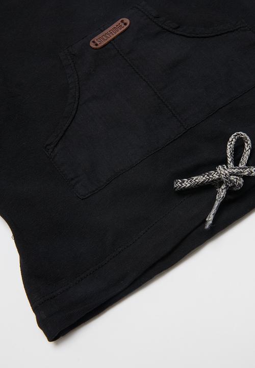Sticky Fudge - Baby tracktop - black