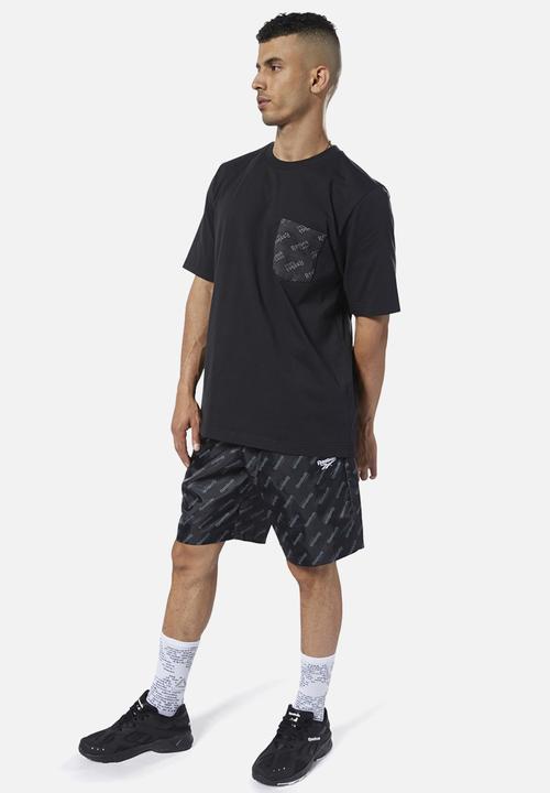 Reebok - Classic logo pocket tee - black
