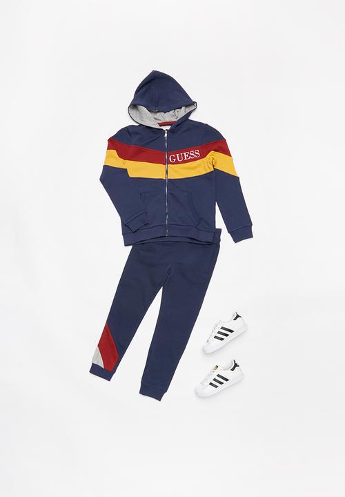 GUESS - Hooded active top - navy