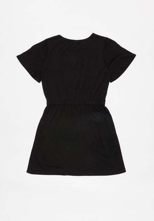 GUESS - Stretch jersey dress - black