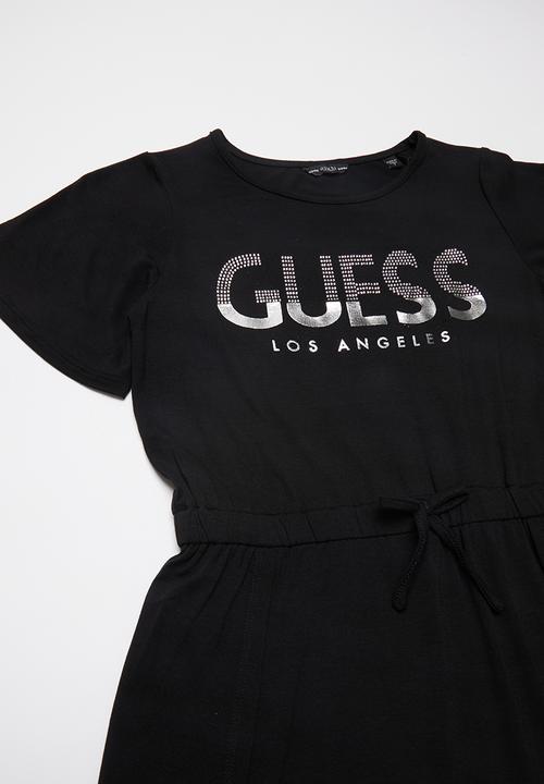 GUESS - Stretch jersey dress - black
