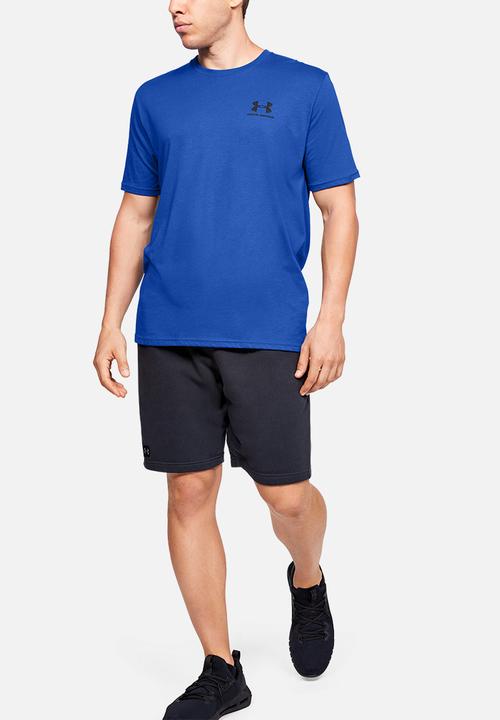 Under Armour - Sportstyle left chest short sleeve tee - versa blue