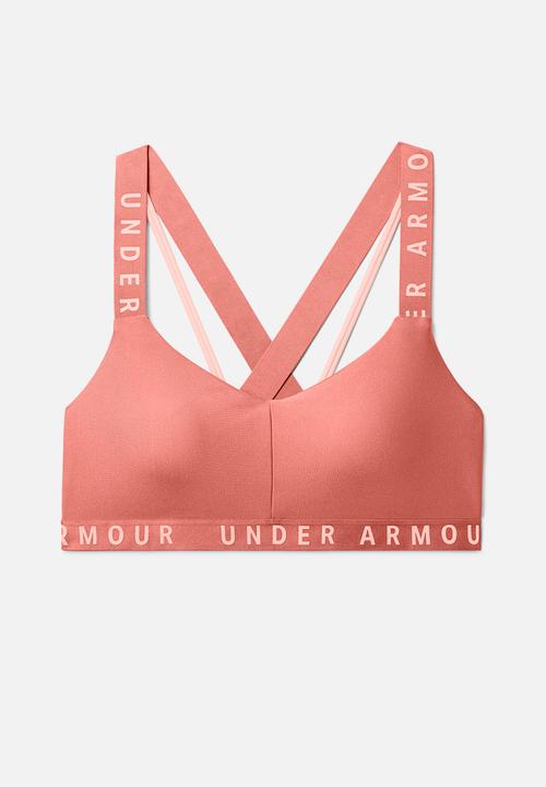 Under Armour - Wordmark strappy sportlette - peach