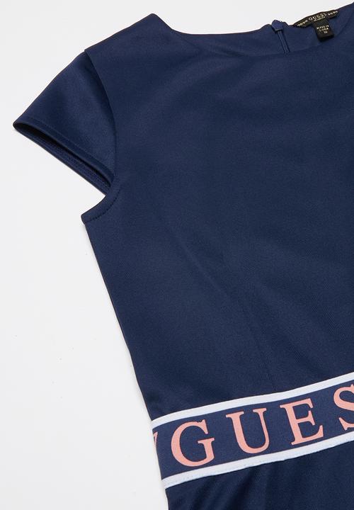 GUESS - Scuba dress - navy