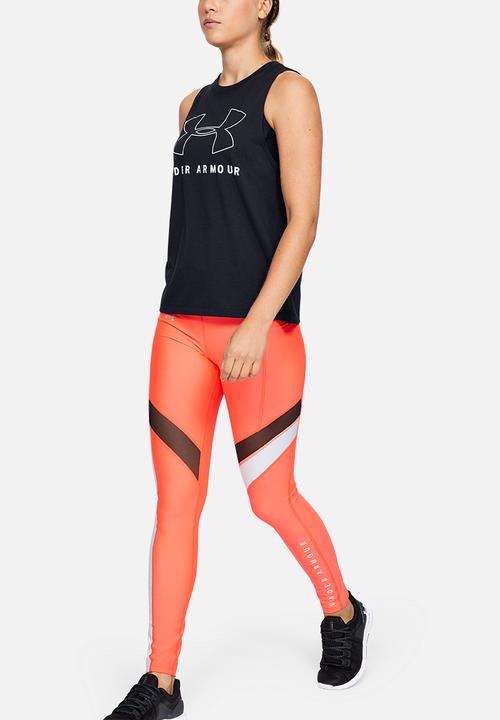 Under Armour - Sport style graphic muscle tank - black