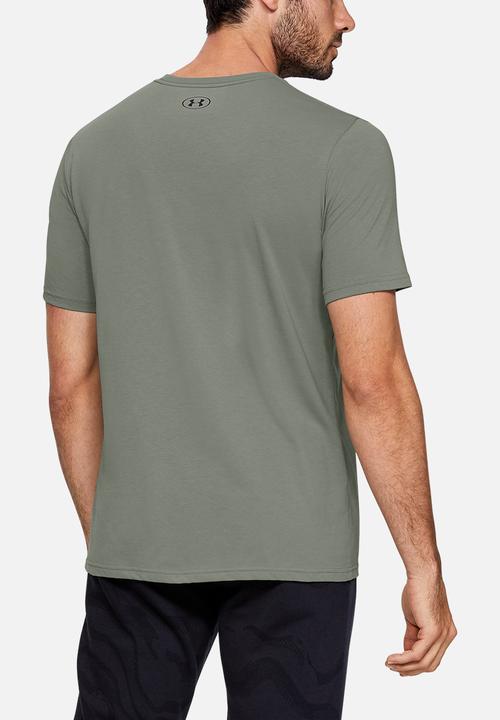 Under Armour - Under Armour clear logo short sleeve tee - gravity green