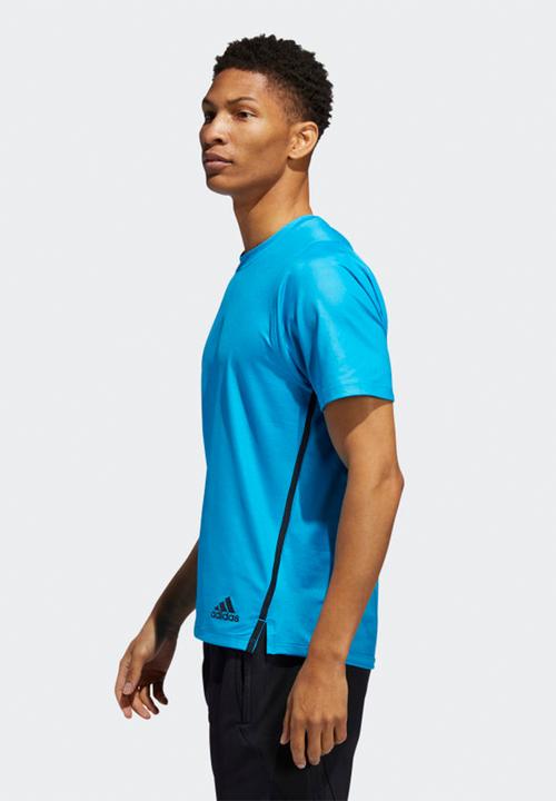 adidas Performance - Primeblue short sleeve tee - blue