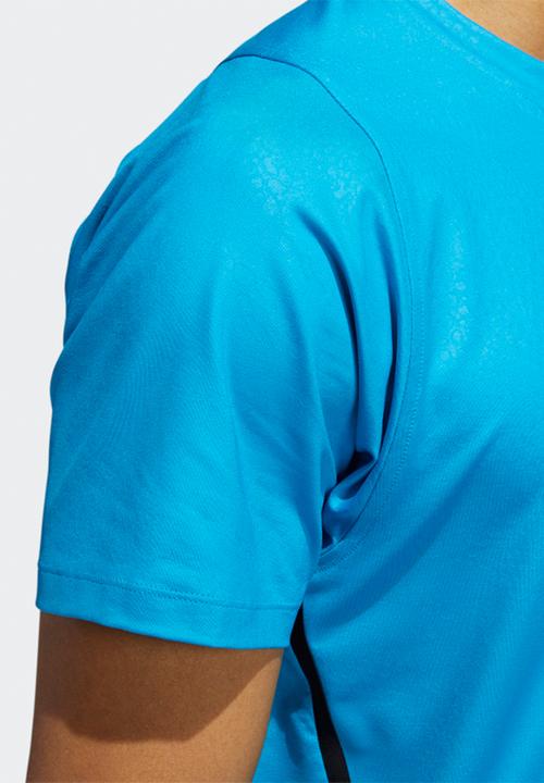 adidas Performance - Primeblue short sleeve tee - blue