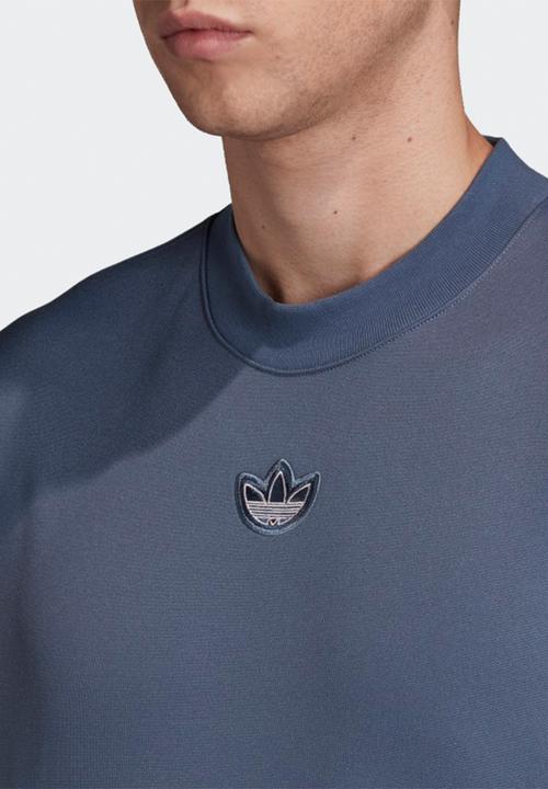 adidas Originals - Outline crew sweatshirt - tech ink