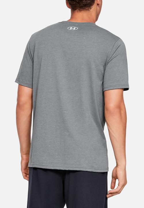 Under Armour - Under Arm fast left chest short sleeve tee - pitch grey medium heather