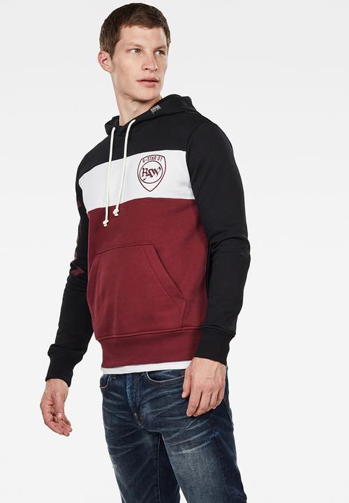 G-STAR - Graphic 15 long sleeve hoodie - multi 
