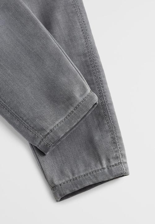 MANGO - Jeans domfy -  grey