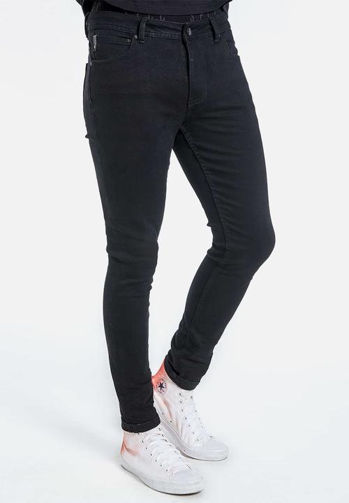 S.P.C.C - Onyx signature trench jeans - black
