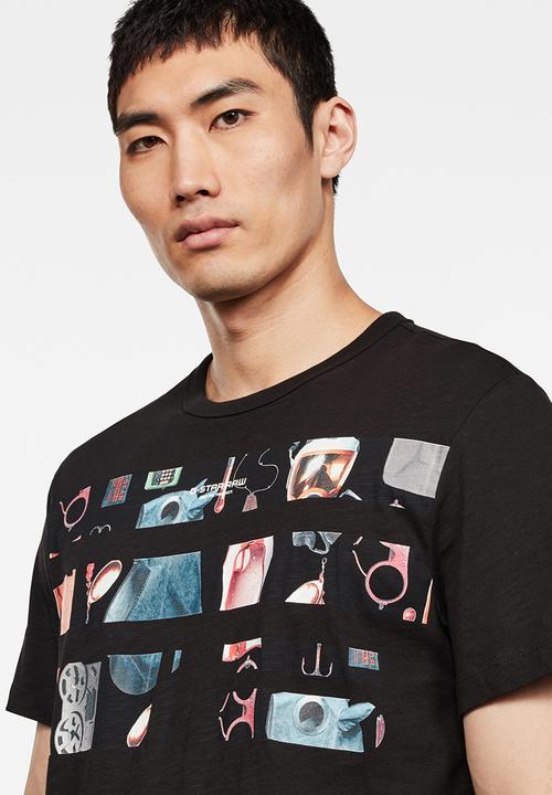 G-STAR - Originals photo graphic tee - black