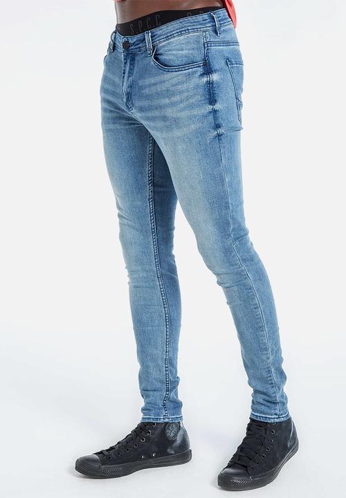 S.P.C.C - Coastal blue signature trench jeans - indigo