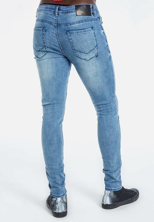 S.P.C.C - Coastal blue signature trench jeans - indigo